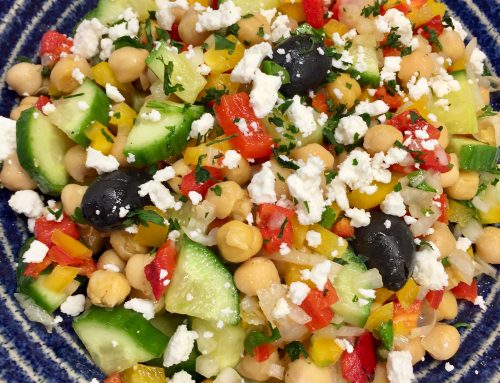 Make Ahead Chickpea Salad – Perfect For Meal Prep
