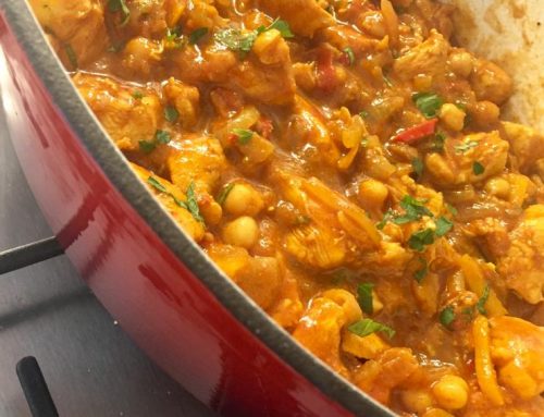 One Pot Chicken & Chick Pea Tagine